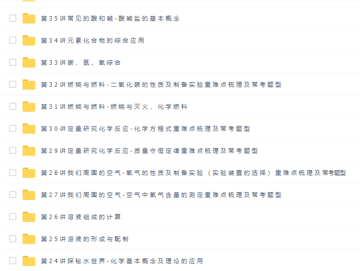 陈谭飞初三化学中考辅导直播班（步入化学殿堂）插图2