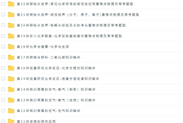 陈谭飞初三化学中考辅导直播班（步入化学殿堂）插图3