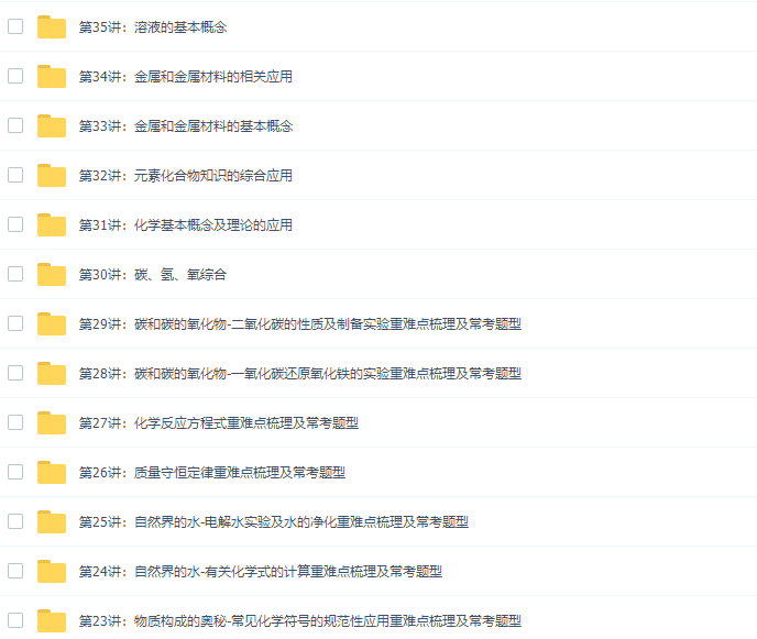 学而思陈谭飞初三化学年卡菁英班(2018年全国人教版)插图2 学而思陈谭飞初三化学年卡菁英班(2018年全国人教版)插图2