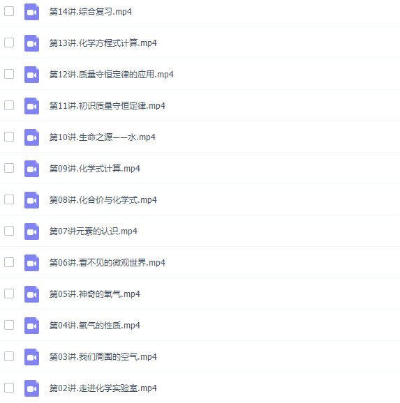 学而思初三化学陈谭飞菁英班(2020暑假全国版)插图 学而思初三化学陈谭飞菁英班(2020暑假全国版)插图