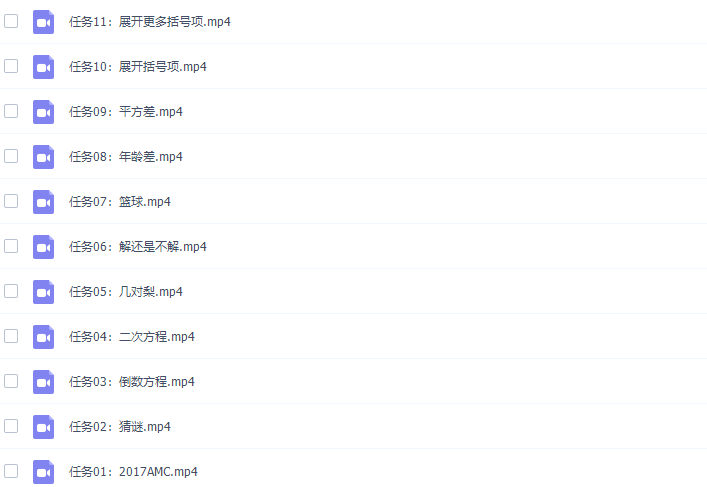美国奥数队总教练罗博深数学思维课(方程与代数)插图 美国奥数队总教练罗博深数学思维课(方程与代数)插图
