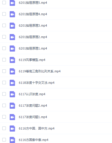 小学数学视频课程高斯数学看动画学六年级课程（分数计算圆的知识点专题）插图