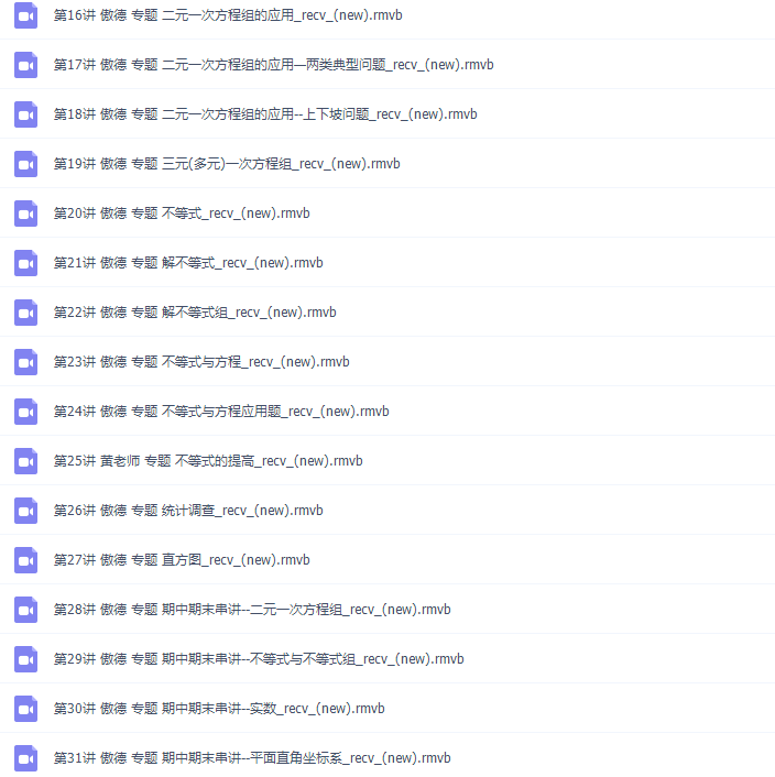 数学学习网初中傲德初一数学下学期课程( 代数与几何)插图1 数学学习网初中傲德初一数学下学期课程( 代数与几何)插图1