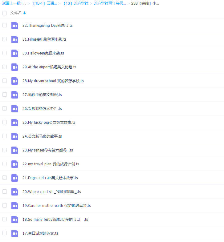 芝麻学社小学英语视频教程800个单词（核心必背单词总汇）插图