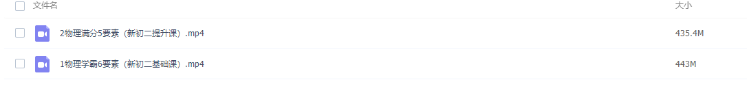 陆大大八年级物理课程视频（2020高分训练营）插图