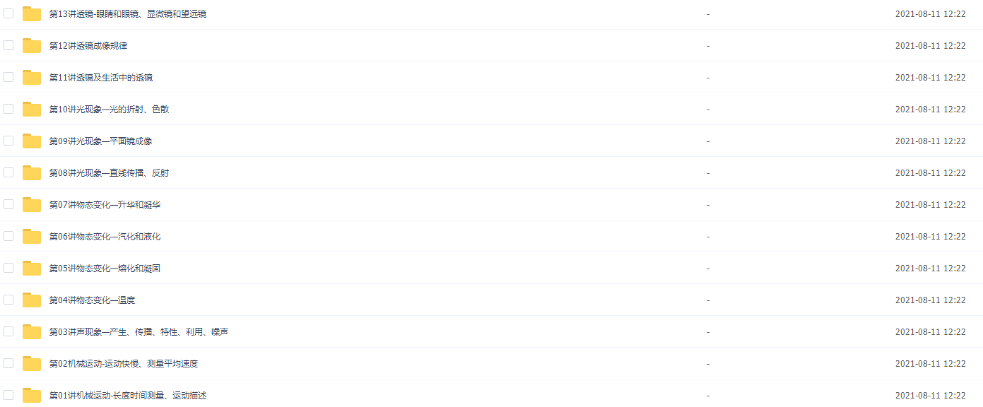 学而思杜春雨八年级物理课程(全国人教版尖子班)插图 学而思杜春雨八年级物理课程(全国人教版尖子班)插图