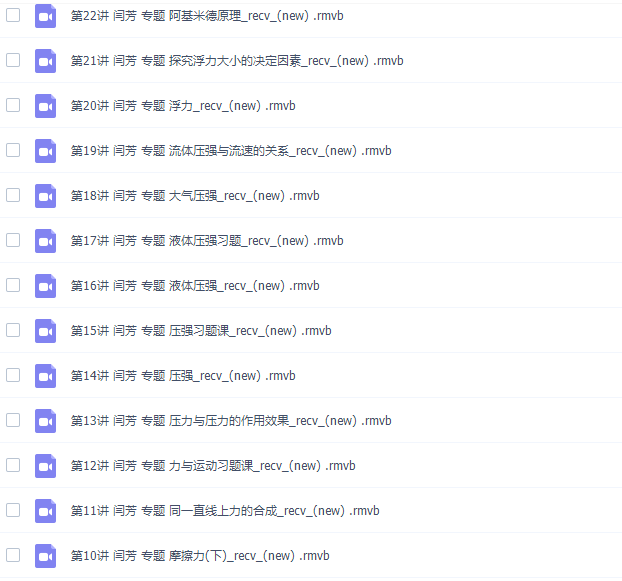 学科网闫芳八年级物理课程下学期（同步基础班辅导课）插图2