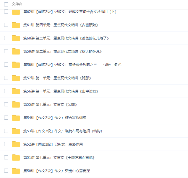 王帆初一新生语文年卡目标满分班（沪教版2019年版本75课时视频课程）插图1