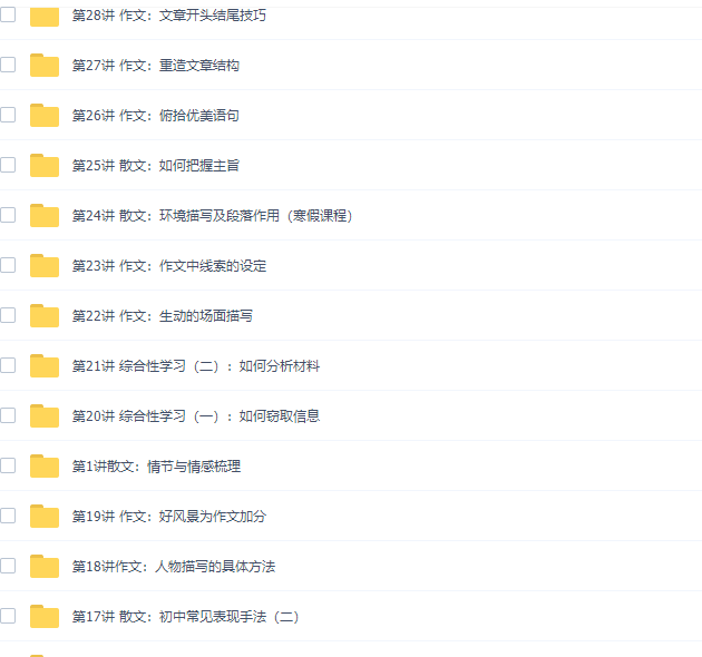 王帆学而思初二语文年卡（2013年人教版课内+课外课程73讲)插图4