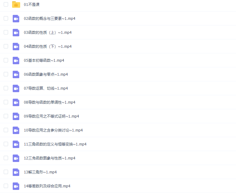 2021王伟数学全年(清北班)一轮复习上视频课程插图