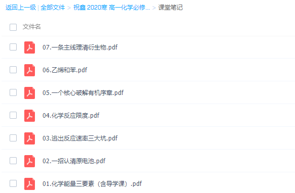 祝鑫2020寒高一化学必修2专题课程寒假系统班课程插图 祝鑫2020寒高一化学必修2专题课程寒假系统班课程插图