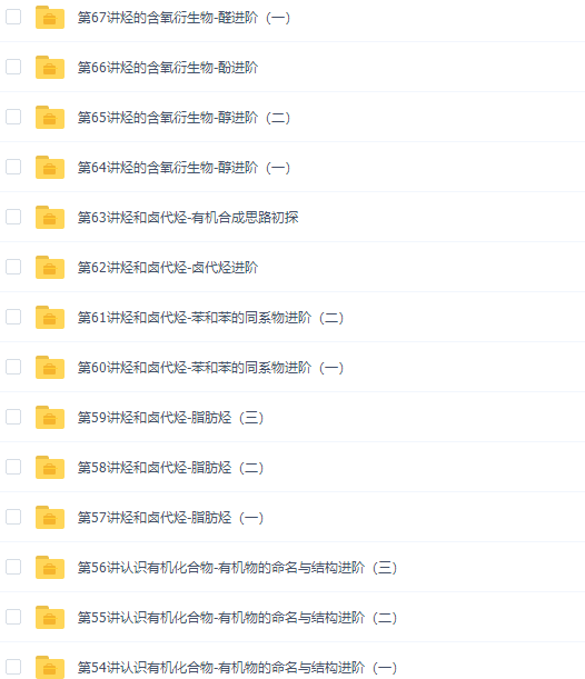 学而思高二化学选修5专题课程满分高清视频课程插图1 学而思高二化学选修5专题课程满分高清视频课程插图1