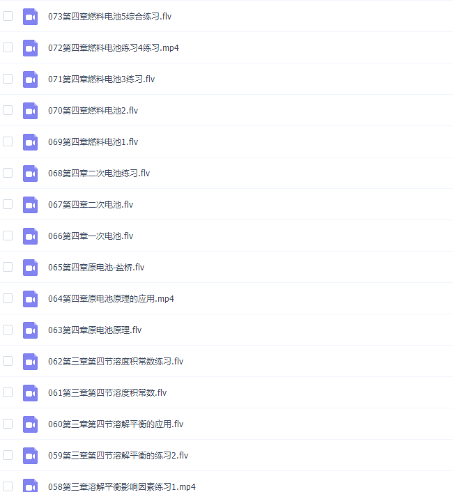 腾讯课堂张梅高考化学选修四专题视频课程插图1
