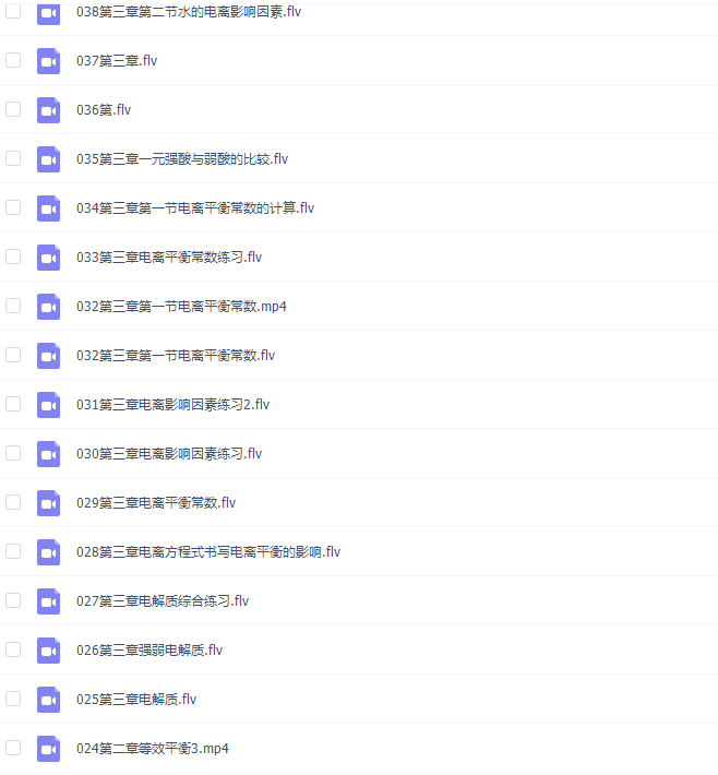 腾讯课堂张梅高考化学选修四专题视频课程插图3