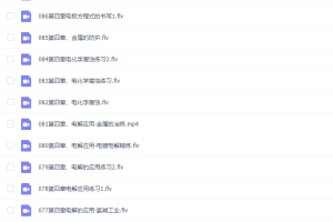 腾讯课堂张梅高考化学选修四专题视频课程