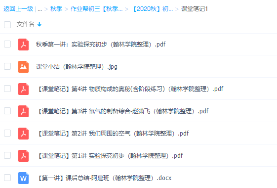 作业帮2020秋初三化学赵潇飞尖端班视频课程插图 作业帮2020秋初三化学赵潇飞尖端班视频课程插图