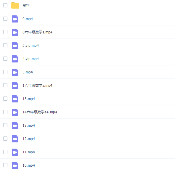 学而思林锋六年级数学2021年秋季人教版目标A+班课程插图1