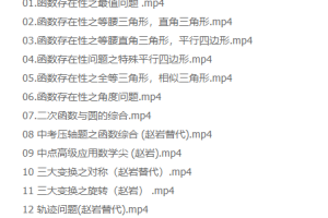 作业帮王杭州2020中考数学尖端班春季班高清视频