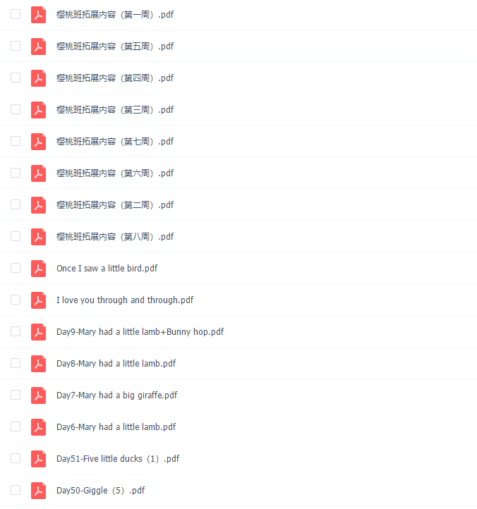 宝宝玩英语阶段1-樱桃班51节完结插图3