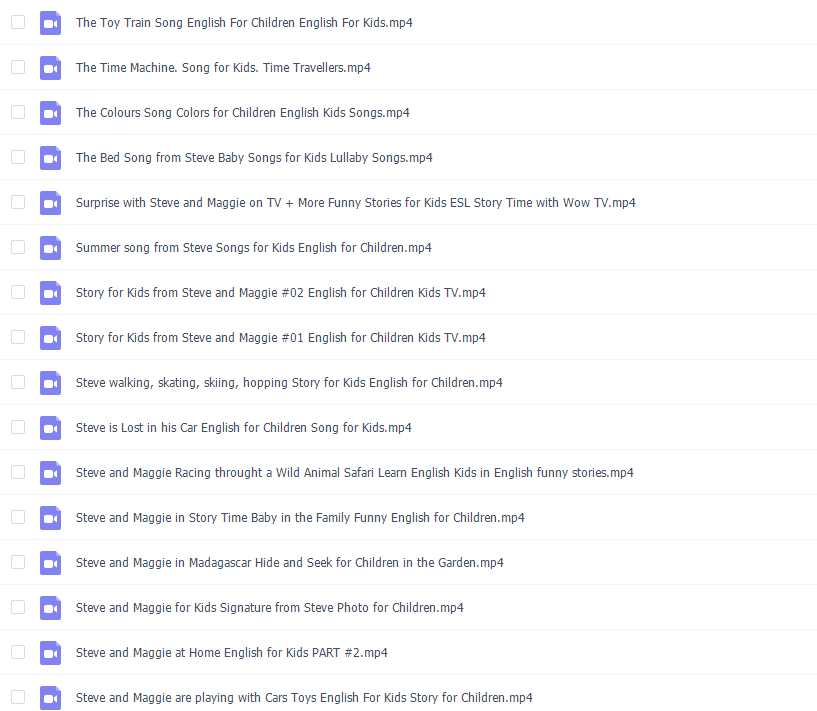 史提夫少儿趣味英语动画视频全集插图2 史提夫少儿趣味英语动画视频全集插图2