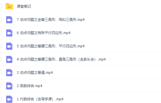 作业帮数学中考冲刺2020寒王杭州中考数学冲顶班网课插图1