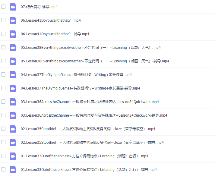 学而思刘飞飞初中英语新概念英语第二册视频课程插图2 学而思刘飞飞初中英语新概念英语第二册视频课程插图2
