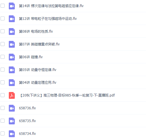 2020秋吴海波高三物理秋季一轮复习（下）目标985直播班插图1