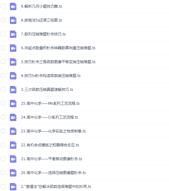 2020肖博高中数学物理化学提分技巧合集插图1 2020肖博高中数学物理化学提分技巧合集插图1