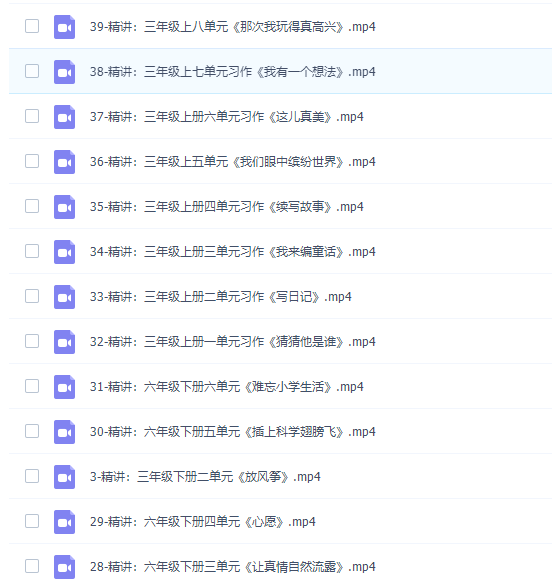 余亦诺老师人教部编小学语文3-6年级课本作文视频讲解视频课程插图2