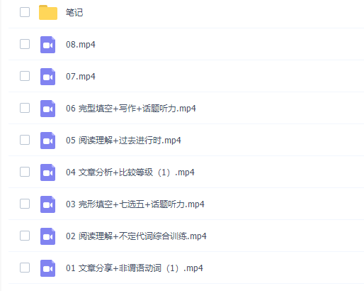 麻雪玲2022暑假初二英语暑期系统班视频课程完结插图
