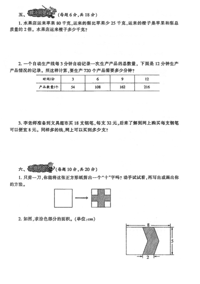 小数报2020-2021打印高清版【3-6年级】插图1