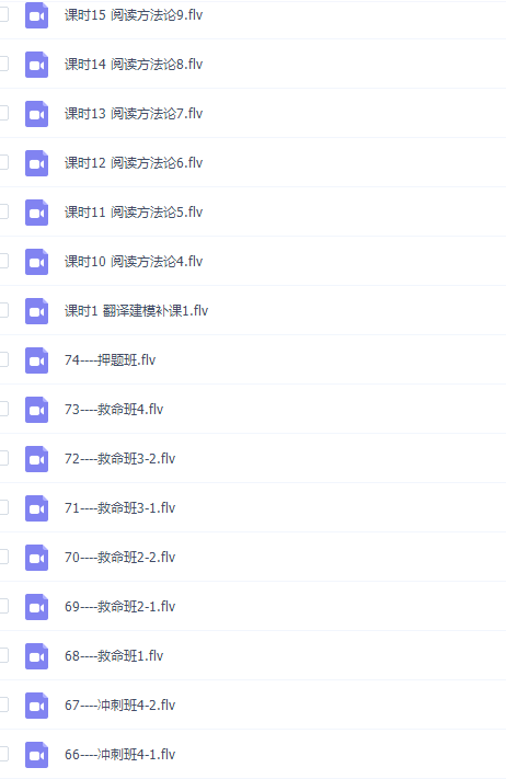 考研英语钟平暴力考研保姆班网课视频插图1
