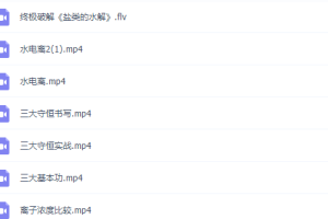 周鹏无敌化学秘诀盐类的水解终极秒杀满分课程