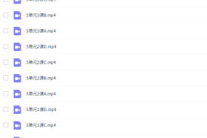 八年级英语下册同步视频教学网课（仁爱版48集全）