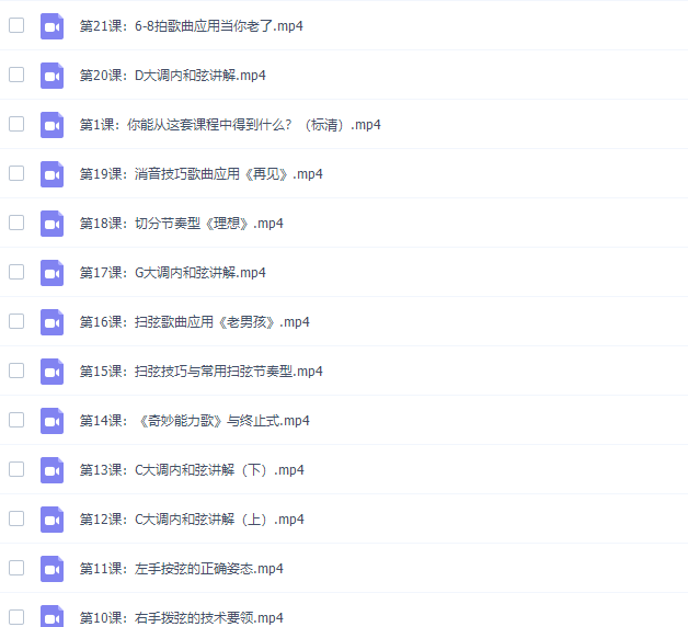 徐又《最细致的零基础吉他课:30天入门吉他弹唱》插图 徐又《最细致的零基础吉他课:30天入门吉他弹唱》插图