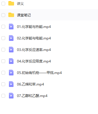 【2021寒】高一化学尖端班（林森）插图
