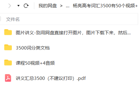 杨亮高考词汇3500（含有视频+音频+讲义）插图