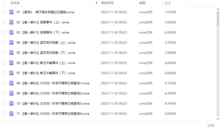 猴子警长探案记 第一季（83集）插图1